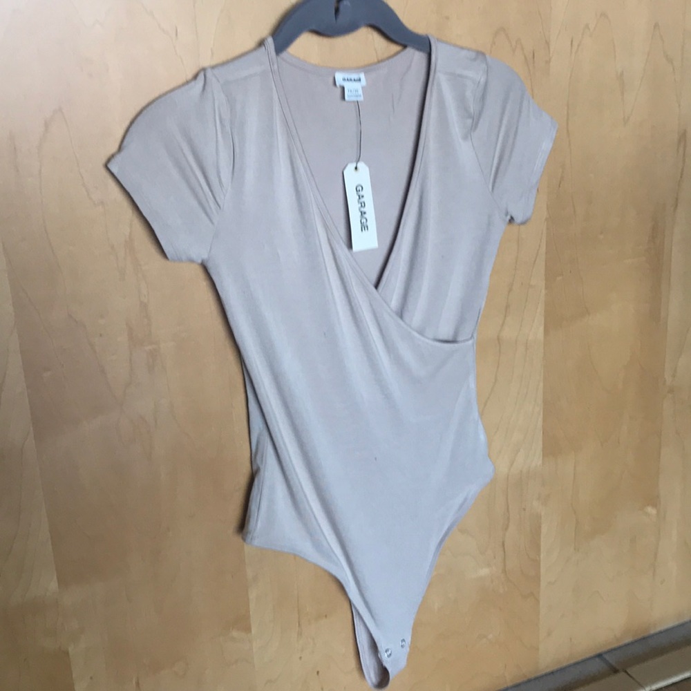 Wrap front bodysuit